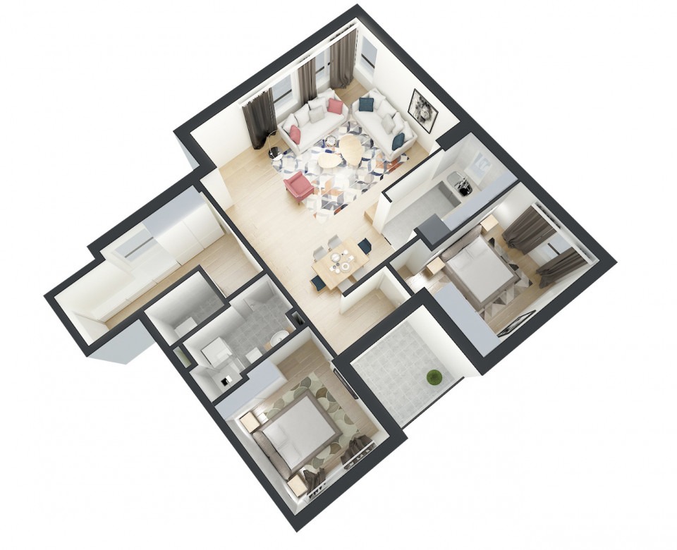 Novogradnja Stari grad - Stambeni objekat u ulici Dunavska 70