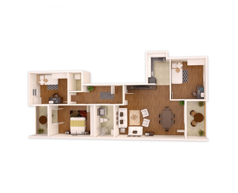 New construction Beska - Residential complex - Trg Danice Jovanovic, Beska