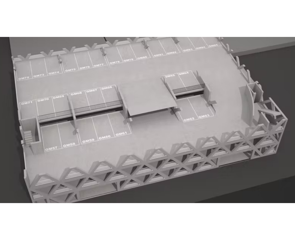 Garage currently in construction - Grbavica - Novi Sad