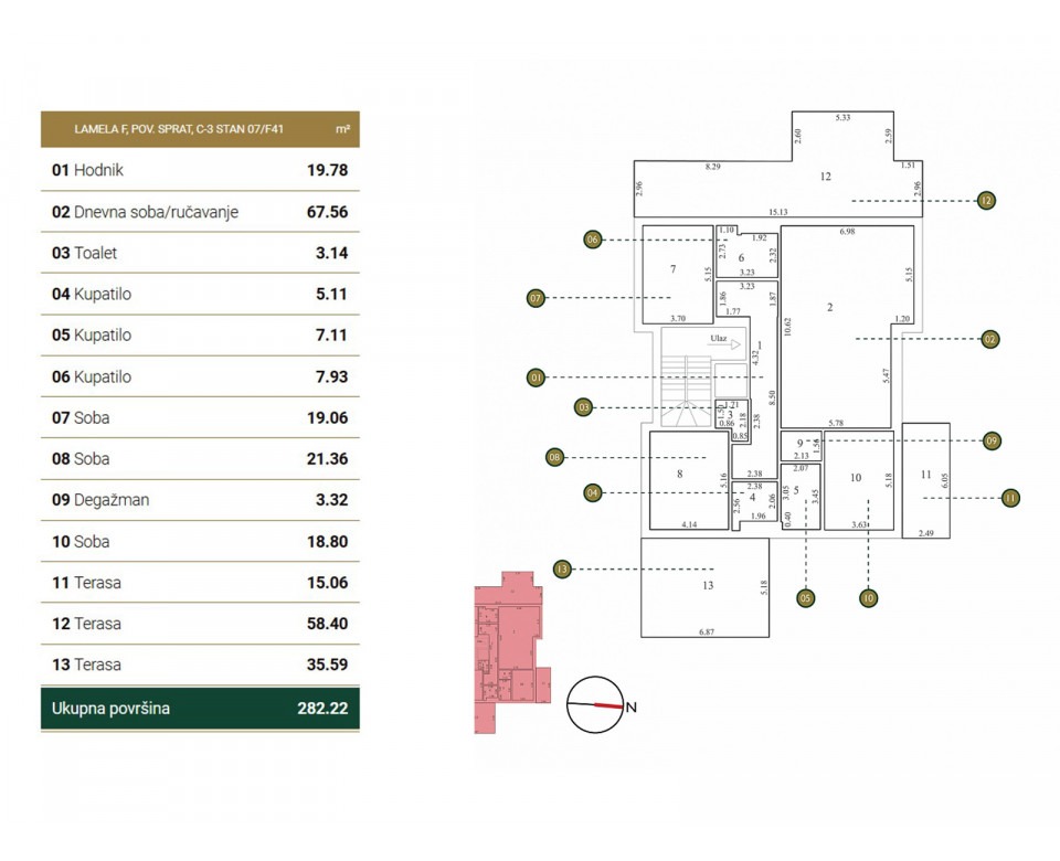 Green Hill - New Construction in Belgrade