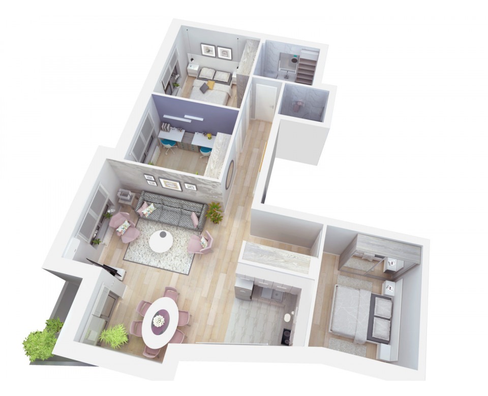 Render staova 3, 5, 7