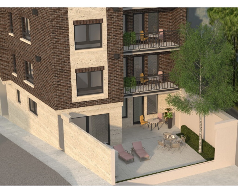 Novogradnja na Vračaru u Beogradu u ulici Jovana Rajića 22