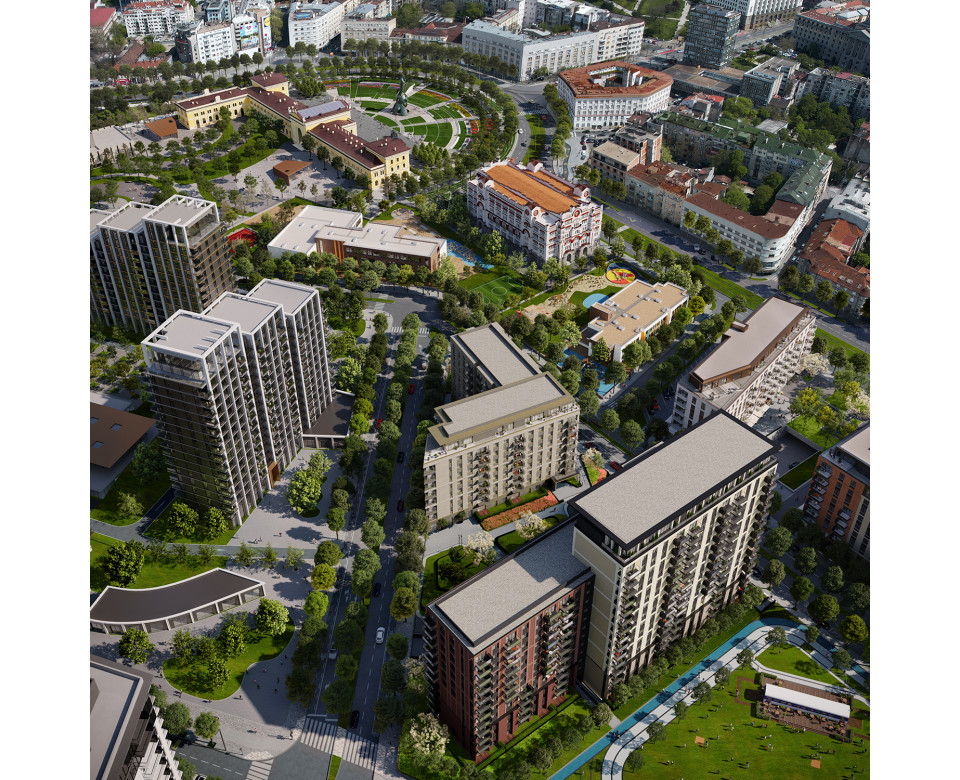 BW Queen's Park Residences - Belgrade Waterfront - New construction - Savski venac