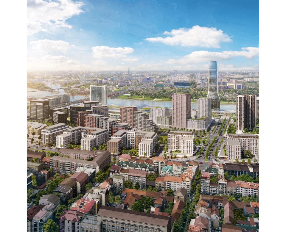 BW Eterna - Beograd na vodi - Novogradnja - Savski venac