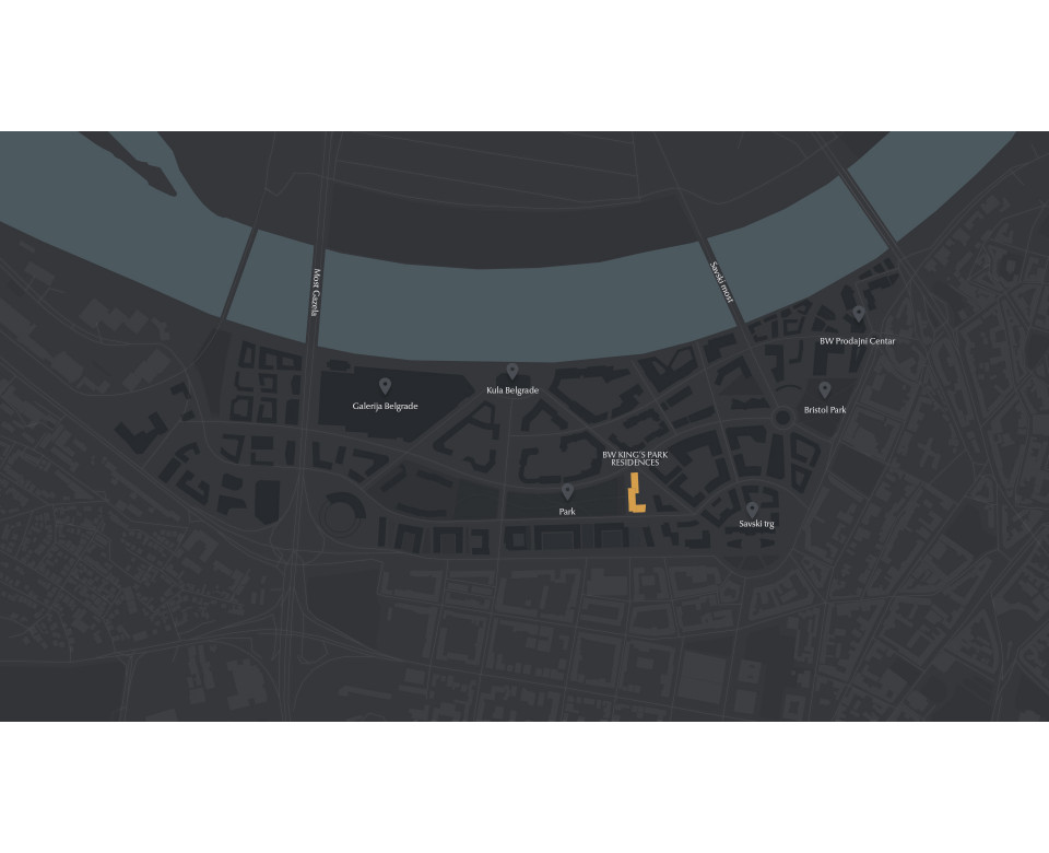 BW King's Park - Beograd na vodi - Novogradnja - Savski venac