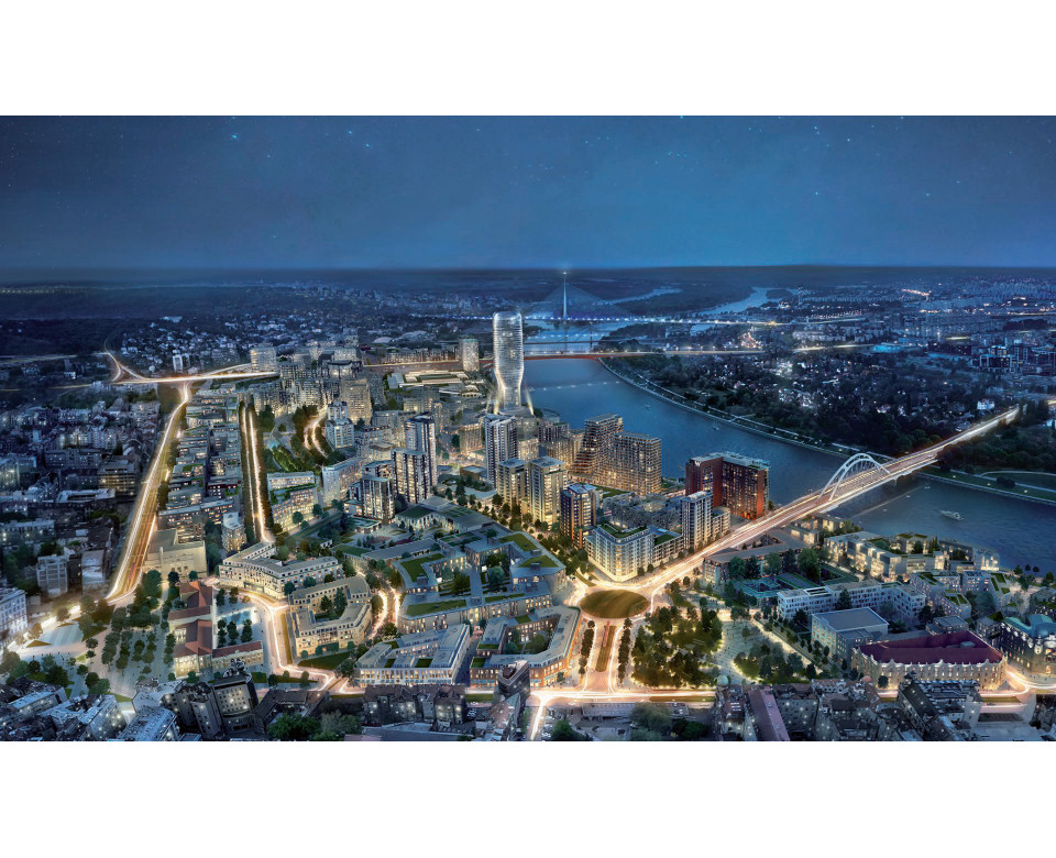 BW Kula Beograd - Beograd na vodi - St. Regis Belgrade - Novogradnja - Savski venac