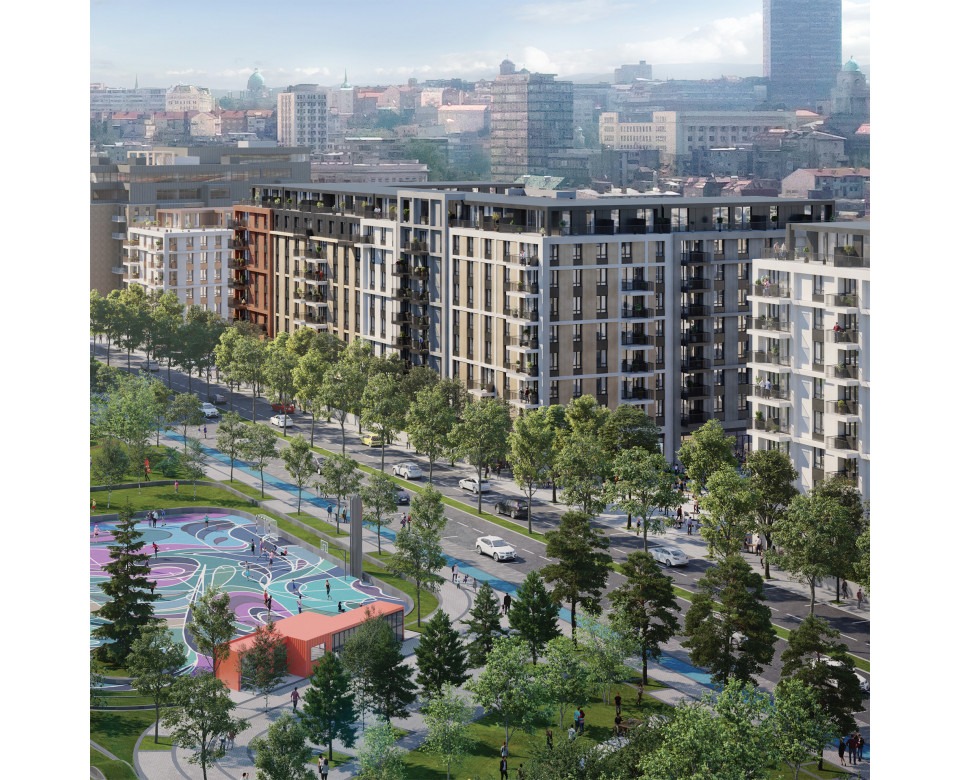 BW Quartet 1 - Belgrade Waterfront - New construction - Savski venac