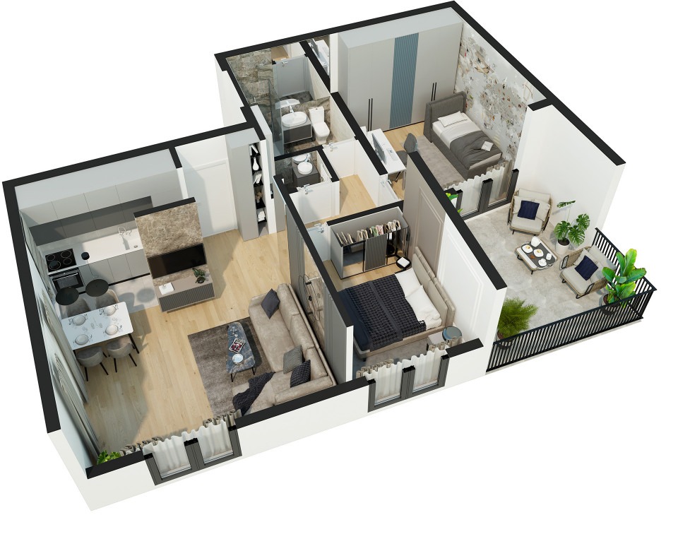 Novogradnja Voždovac - Stambeni objekti na uglu Belimarkovićeve i Dragačevske