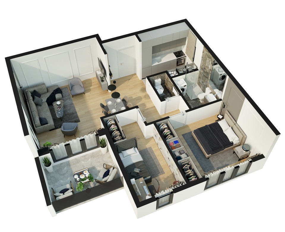 Novogradnja Voždovac - Stambeni objekti na uglu Belimarkovićeve i Dragačevske