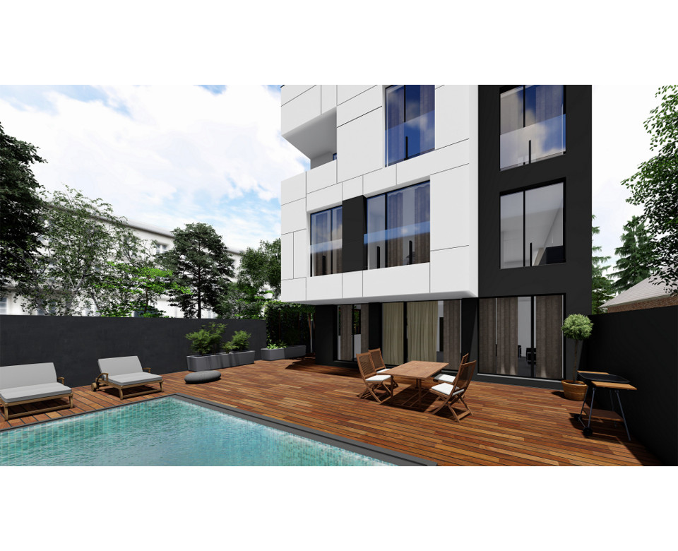 New construction Novi Sad - Residential building at Takovska 4 Street, Novi Sad