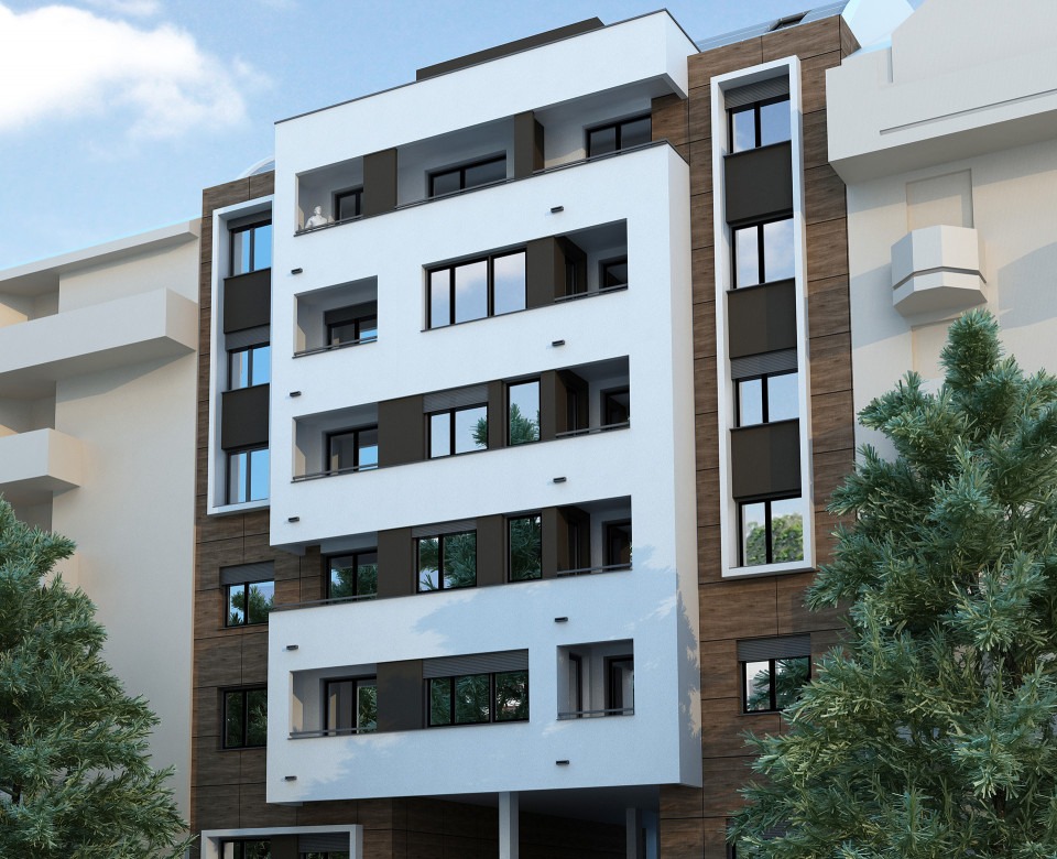 Novogradnja u Novom Sadu - Stambeni objekat Tolstojeva 14, Grbavica, Novi Sad