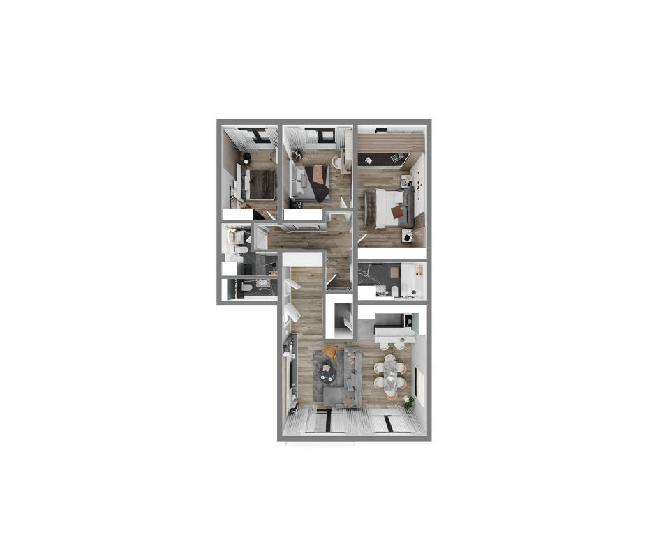 Urban villa - New construction Novi Sad - Tri bagrema street - Veternik