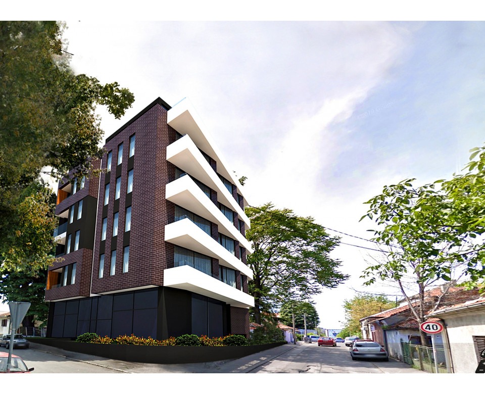 New construction in Savski venac, residential building at Maleska street