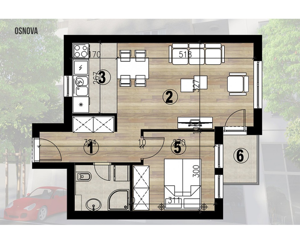 New construction Stari grad - Residential building at 26 Knez Miletina Street - Belgrade