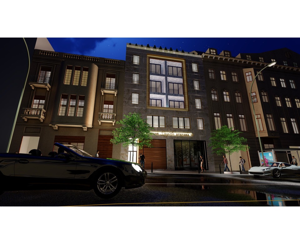 Desetka - Novogradnja Stari grad - Stambeni objekat u ulici Bulevar despota Stefana - Beograd