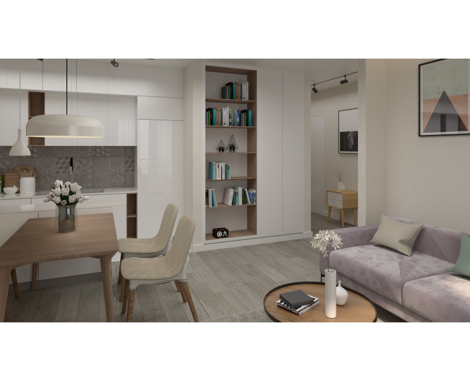 Stan 3 K2 - Novogradnja Stari grad - Ritam Dorćola