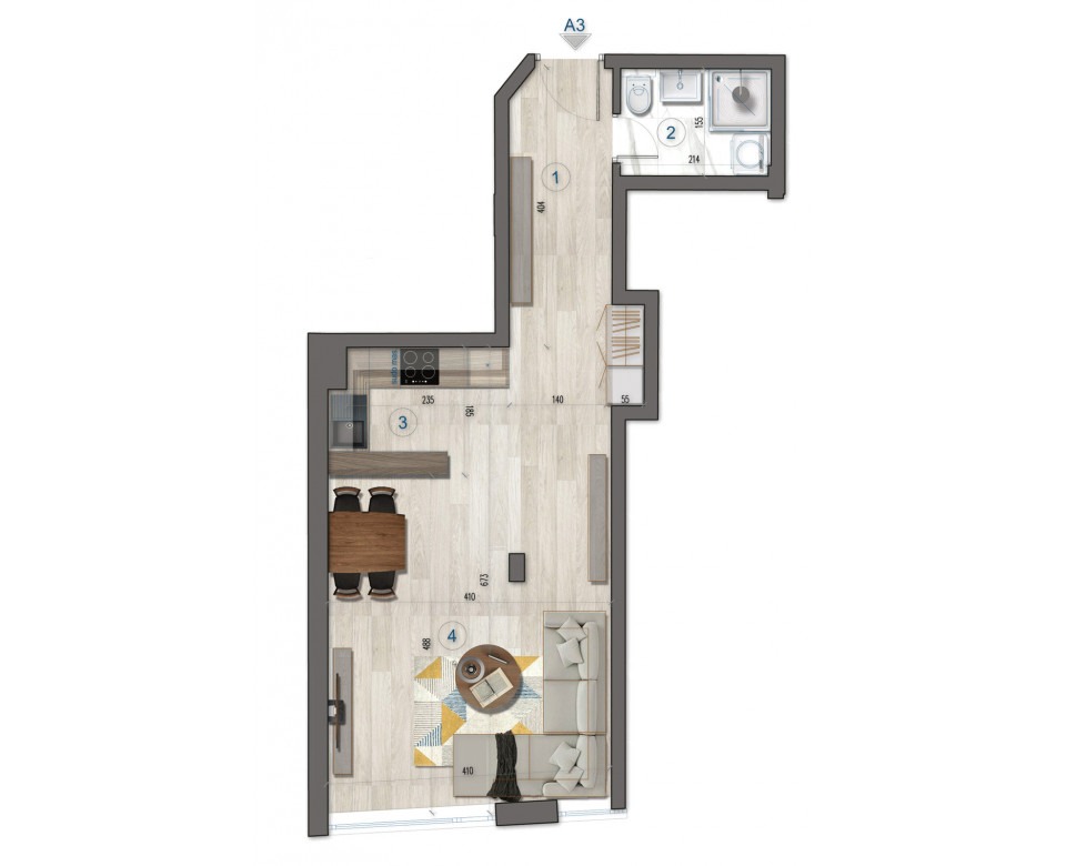 V12 - New construction in New Belgrade - Vojvodjanska street