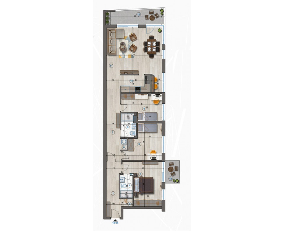 V12 - New construction in New Belgrade - Vojvodjanska street