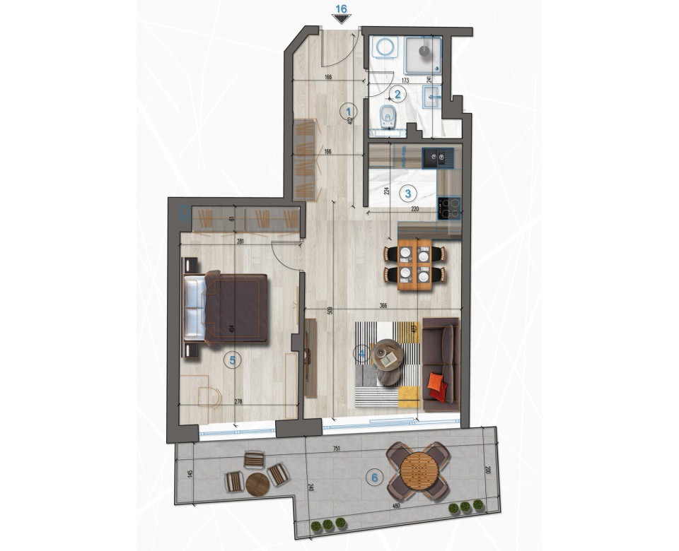 V12 - New construction in New Belgrade - Vojvodjanska street