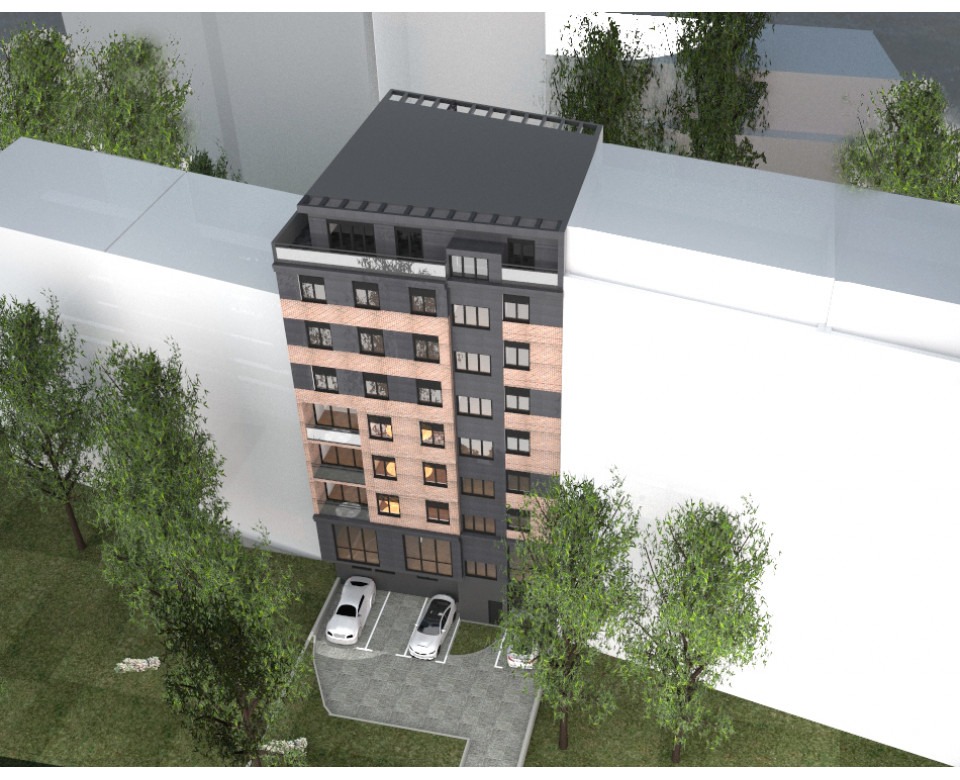 Nova zgrada na Vračaru u Maksima Gorkog 36, Beograd