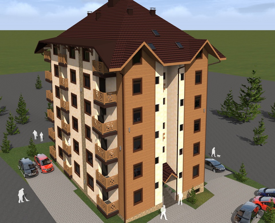 New construction Zlatibor - Residential building - Rujanska bb, Zlatibor