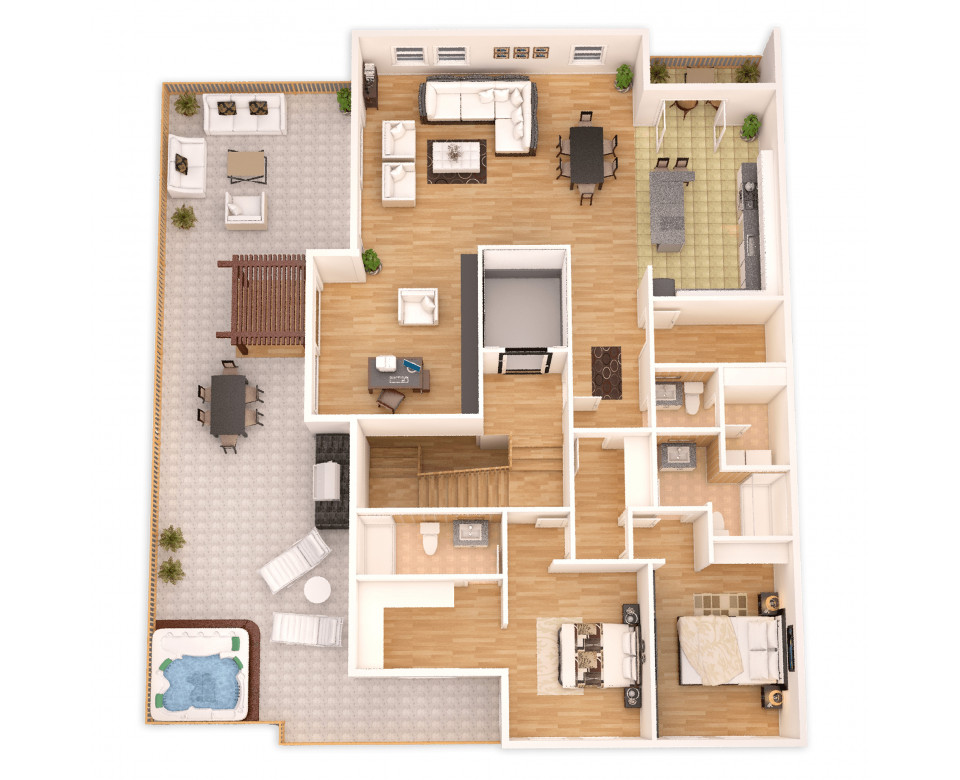 New construction Beska - Residential complex - Trg Danice Jovanovic, Beska