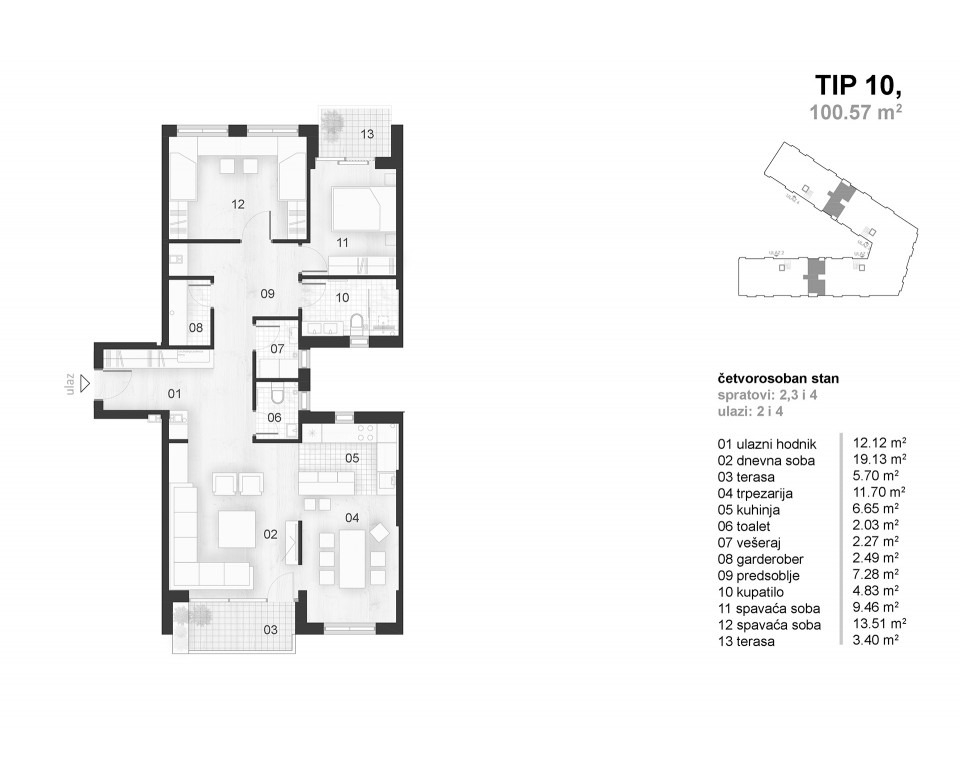 K3 blok - First condominium in Pancevo - New construction Pancevo