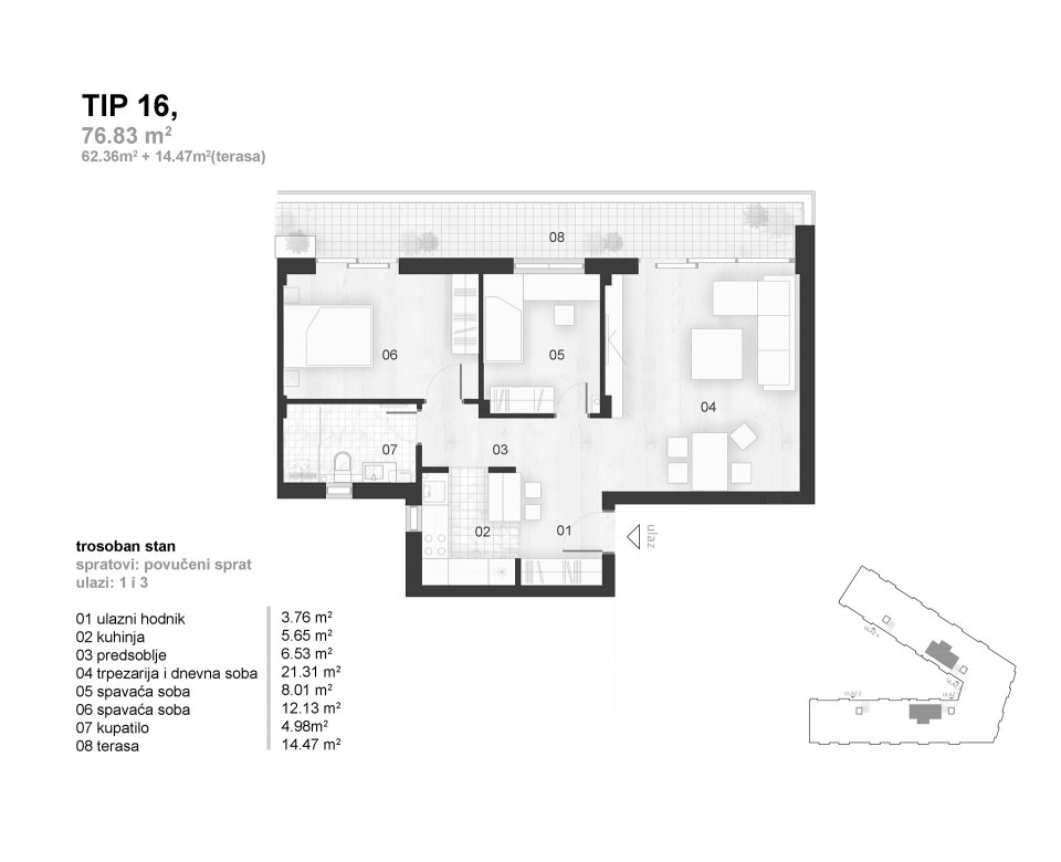 K3 blok - First condominium in Pancevo - New construction Pancevo