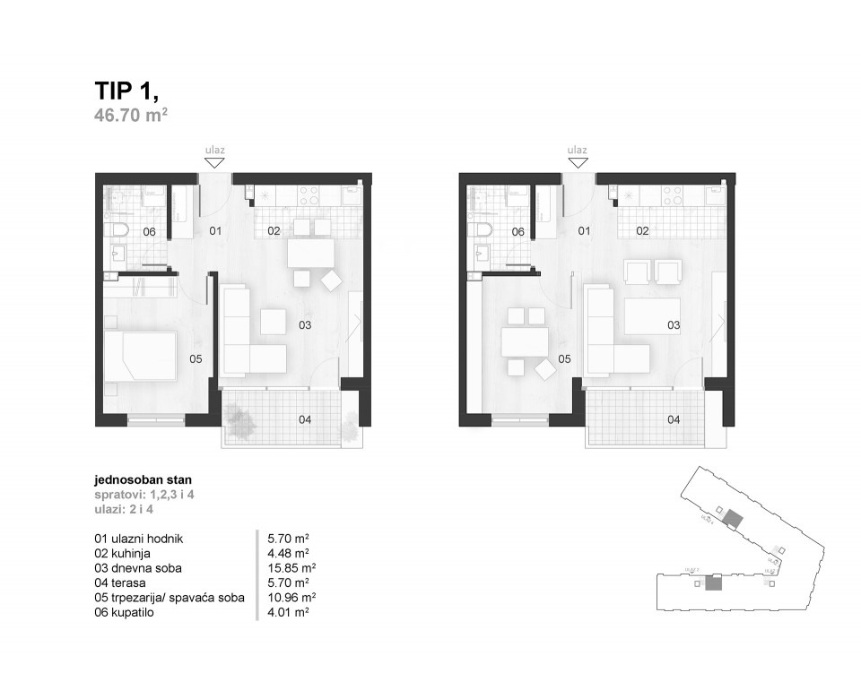 K3 blok - First condominium in Pancevo - New construction Pancevo