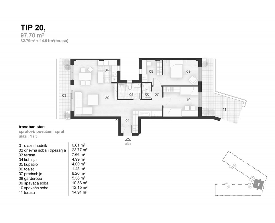 K3 blok - First condominium in Pancevo - New construction Pancevo