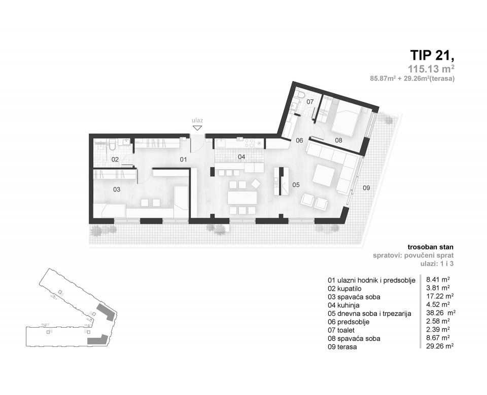 K3 blok - First condominium in Pancevo - New construction Pancevo