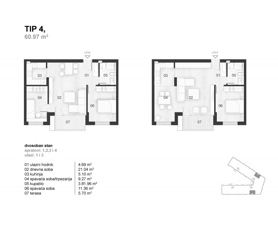 K3 blok - First condominium in Pancevo - New construction Pancevo