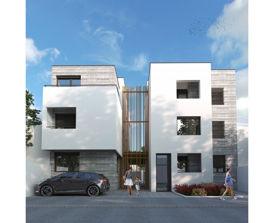 Novogradnja u Novom Sadu - Two Homes - Stambeni objekat u Ćirila i Metodija 126, Novi Sad