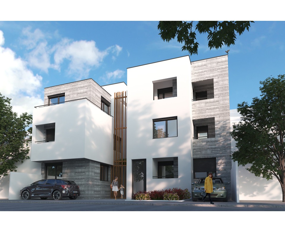 Novogradnja u Novom Sadu - Two Homes - Stambeni objekat u Ćirila i Metodija 126, Novi Sad