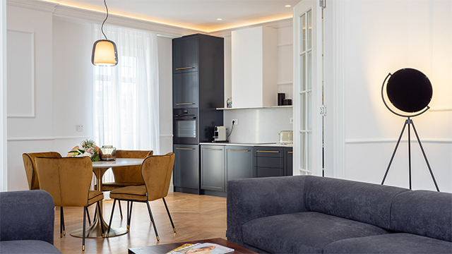 Four-bedroom apartment in the heart of Belgrade