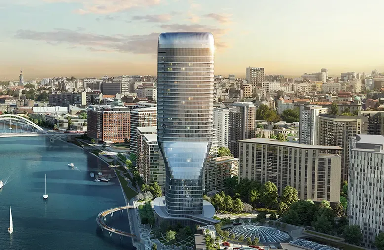 Belgrade Waterfront - New buildings in Belgrade