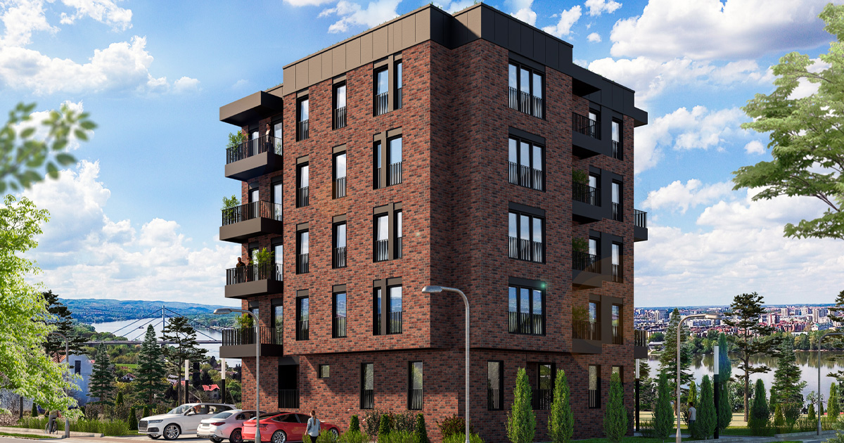 New building in Novi Sad, Petrovaradin Panorama Residence New