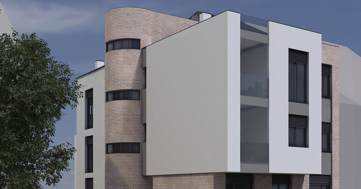 New building in Novi Sad, Sajmište Takovska New Developments in