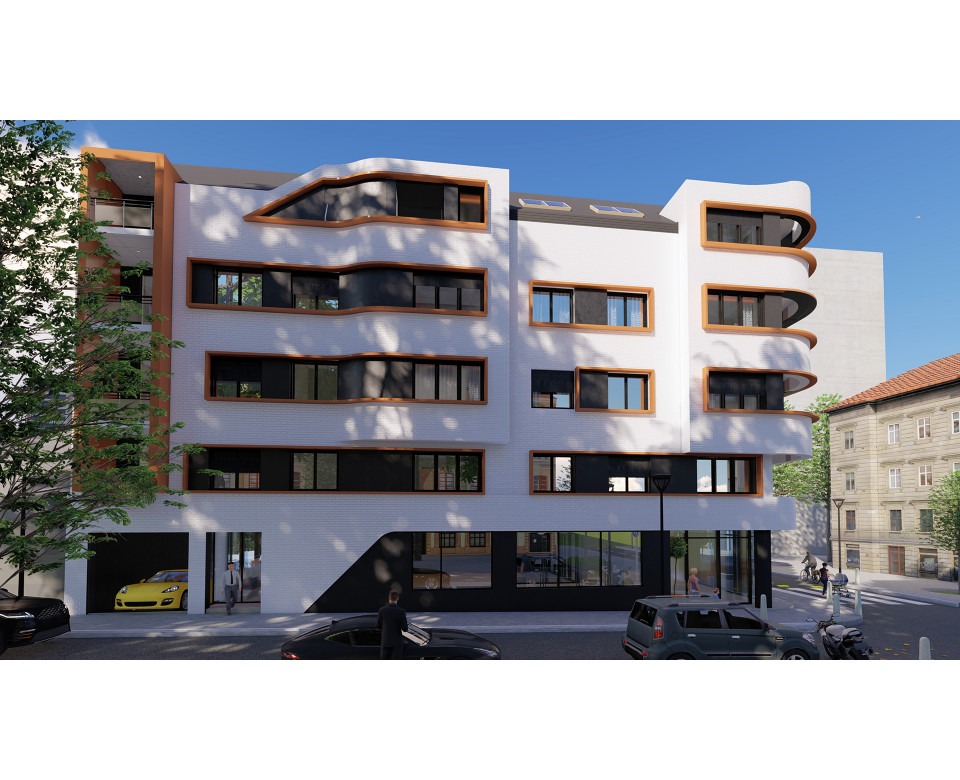 New construction in Vracar - residential building at 31 Stojana Protica street