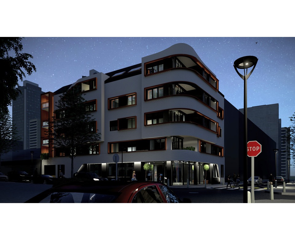 New construction in Vracar - residential building at 31 Stojana Protica street