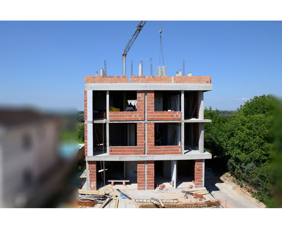 New build homes in Zemun, Belgrade - Dunavska trilogija