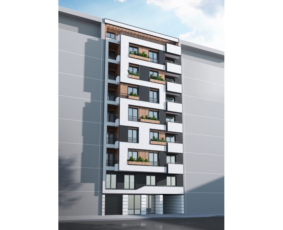 New construction Belgrade - Residential building at 9 Grocanska Street - Vracar