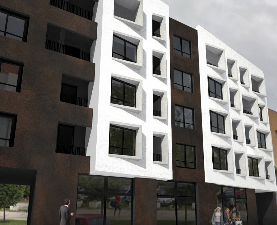 New construction Novi Sad - Residential building at Safarikova 25 Street, Center (Stari grad)