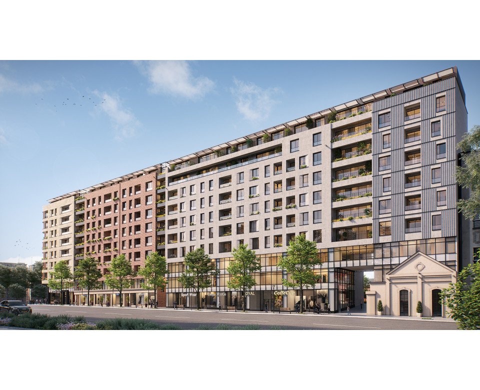 Landmark Residence - New construction Belgrade - the new building in Kralja Aleksandra Boulevard - Depo - Vracar
