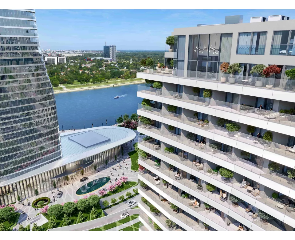 BW Bonaca - Belgrade Waterfront - New Construction - Savski venac