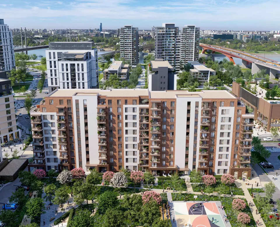 BW Iskra - Belgrade Waterfront - New Construction - Savski Venac