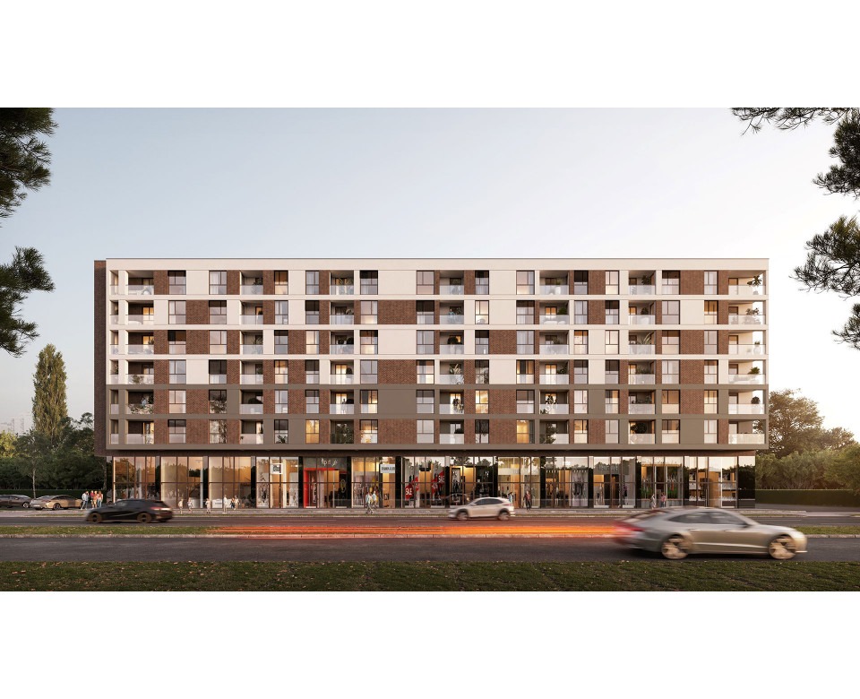 New construction Nis - Residential building at Somborska Street, Pantelej, Nis
