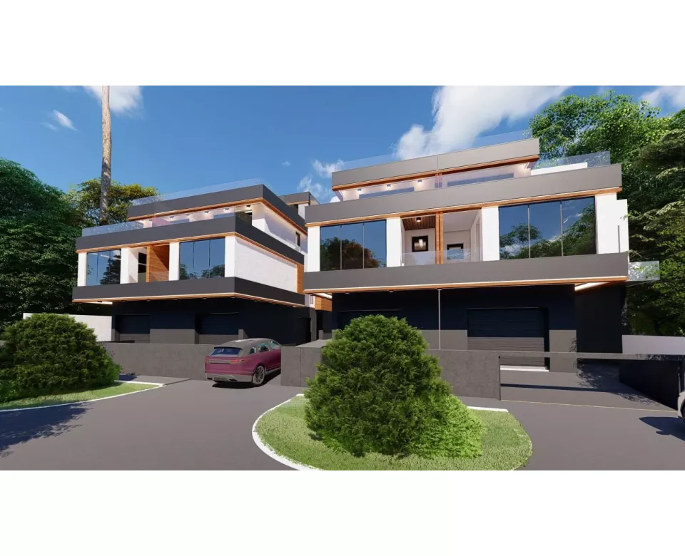 Villas Di Lusso - New construction in Novi Sad - Telep