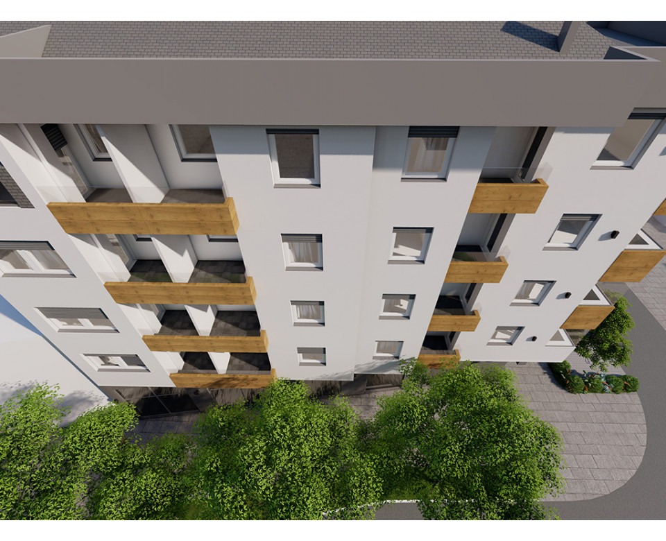 New construction Novi Sad - Residential building - 50 Preradoviceva street, Petrovaradin