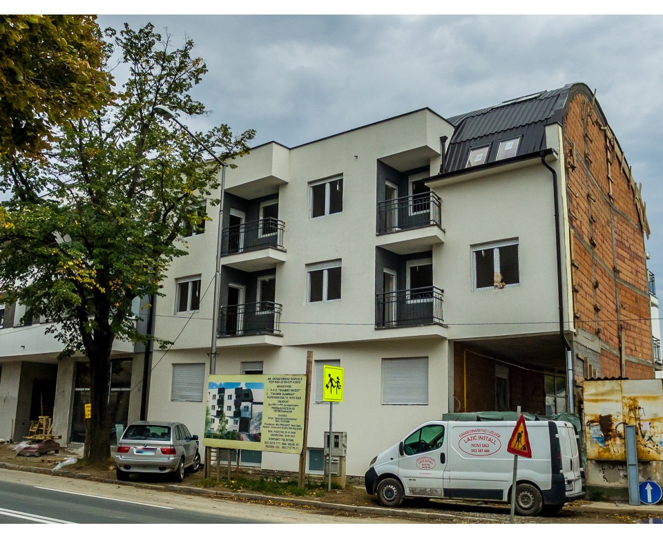 Novogradnja Novi Sad - Stambeno poslovni kompleks u ulici Preradovićeva, Petrovaradin